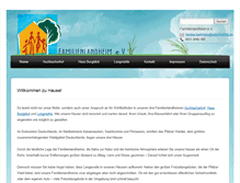 Tablet Screenshot of familienlandheim.de